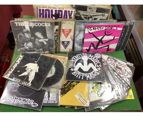 Punk/New Wave 7" Singles, over 150 releases from Discharge, Jesus And Mary Chain, Jimmy Pursey, Lurkers, Leyton Buzzards, Lor