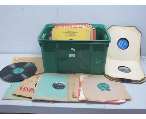 Rock n' Roll and Jazz Shellac 78s, highlights include Elvis Presley - King Creole (RCA 1081), All Shook Up (HMV POP 359), Don