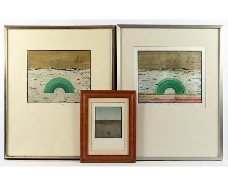 SOVAK, Pravoslav, 3 Arbeiten, Original-Radierungen, jeweils handsigniert, bis 25 x 31, R. 