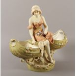 JUGENDSTIL-JARDINIÈRE, Royal Dux, um 1900