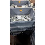 The contents of 4 crates of Aluminium cylindrical raw materials with a total weight of approx. 87kg