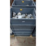 The contents of 5 crates of Steel parts with a total weight of approx.192kg