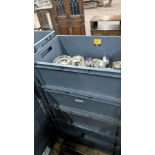 The contents of 5 crates of Steel parts with a total weight of approx. 195kg