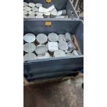 The contents of 3 crates of Aluminium cylindrical raw materials with a total weight of approx. 64kg