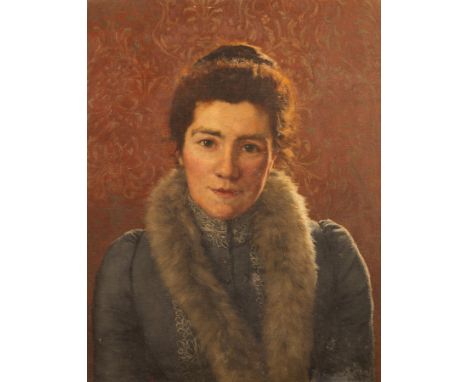 English School, circa 1890/Portrait of a lady/oil on canvas, 52.5cm x 42.5cm/see illustration CONDITION REPORT: Condition inf
