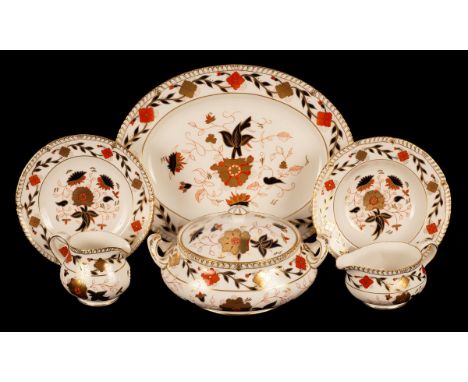 Royal Crown Derby ceramics including plates, bowls, tureens, etc./see illustration CONDITION REPORT: Condition information is