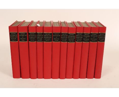 Grose (F) 'The Antiquities of England & Wales', 8 vol. set, with ditto 'Scotland', 2 vol. set, with ditto 'Ireland', 2 vol. s