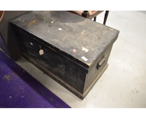 A cabinet makers or woodworkers tool chest having sectioned inner drawers and compartments with some tools