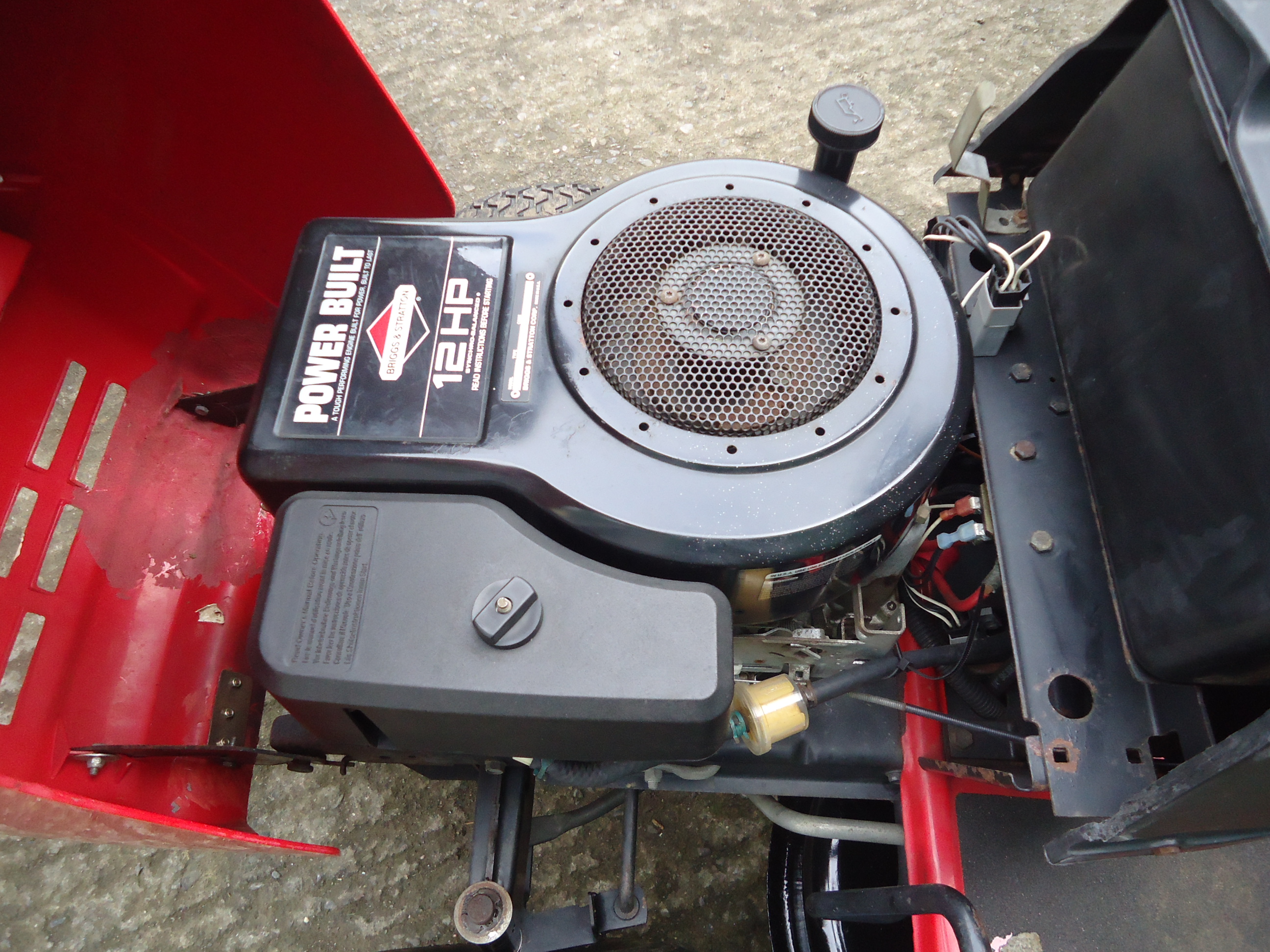 Jonsered LR13 Petrol Ride On Mower c/w Rear Mounted Collection Box