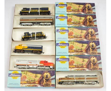 Athearn HO Gauge group of Diesel Power Locomotives to include Ref 3349 PB-1 FW powered Diesel No. 870 "Erie-Lackawanna" and o