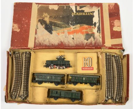 Marklin HO Gauge Ref CE 829/3&nbsp; 3-Rail Passenger Train Set. Please note this Set is incomplete. Condition is Fair to Good
