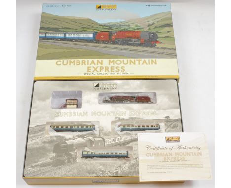 Graham Farish - Bachmann N Gauge 370-500 "Cumbrian Mountain Express" Train Pack containing 4-6-2 BR lined maroon Princess Cor