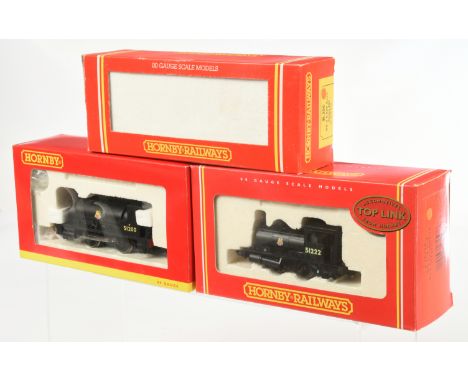 Hornby OO Group of Locomotives - R2960 BR Black '51200', Hornby Collectors Club 2010 issue. R2093B BR Black Pug '51222'. R.18