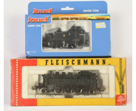 Fleischmann &amp; Jouef HO Steam Locomotives - Jouef 'Junior Line' is Converted to J93 No.68483 in BR Black, Footplate is Dam