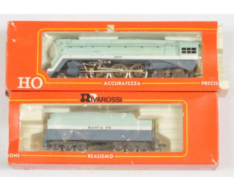 Rivarossi HO Gauge Ref 1273 4-6-4 New York Central grey livery Hudson Class Streamlined Steam Locomotive No. 5446 with 12-whe