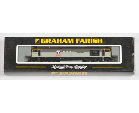 Graham Farish N Gauge. 371-350Y TRANSRAIL "Alexander Graham Bell" 60061 Class 60 Diesel Loco. Conditions: Near Mint to Mint i