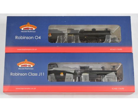 Bachmann Branchline OO - 31-319 Class J11 '64311' BR Black Early Emblem, 31-001 Robinson 04 '63635' Also BR Black Early Emble