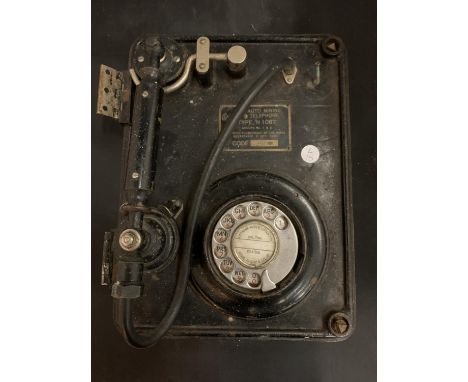 A VINTAGE ERICSSON MINERS PIT TELEPHONE 