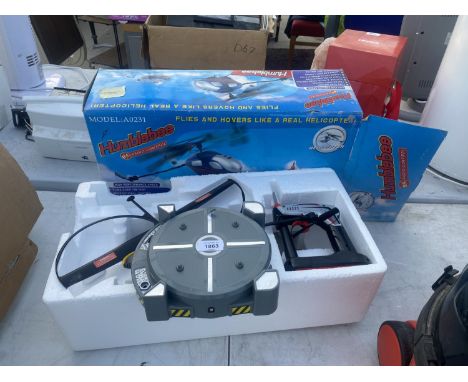 A HUMBLEBEE ELECTRIC R/C HELICOPTER 