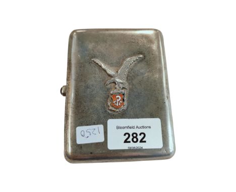 CONTINENTAL SILVER CIGARETTE CASE 165 GRAMS 