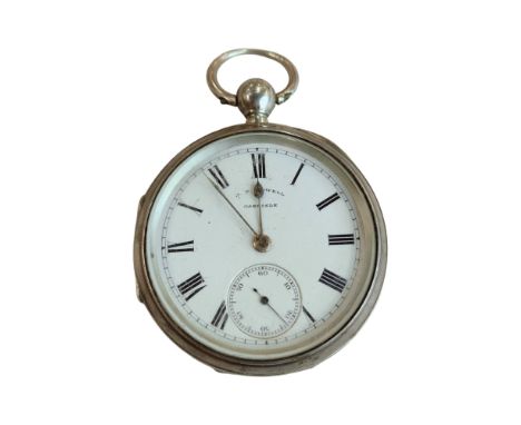 SILVER POCKET WATCH 