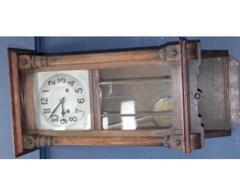 OAK WALL CLOCK