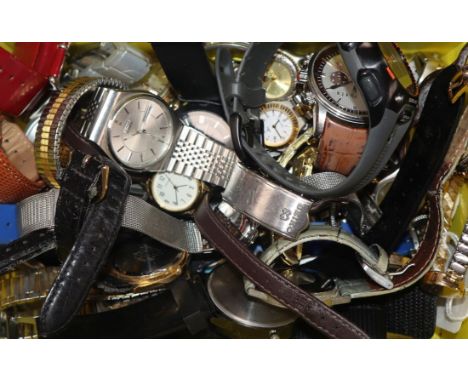 A lady's 9ct gold 'Regency' manual wind wrist watch and a quantity of assorted modern wrist watches.