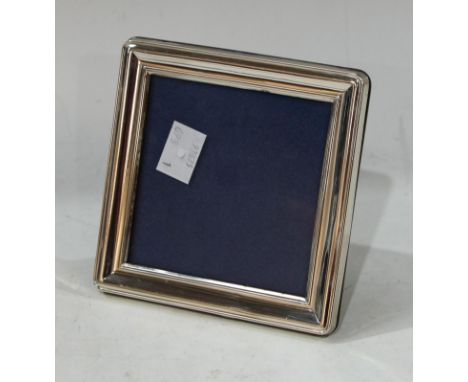 An Italian silver easel photograph frame, Import mark for London 1978 