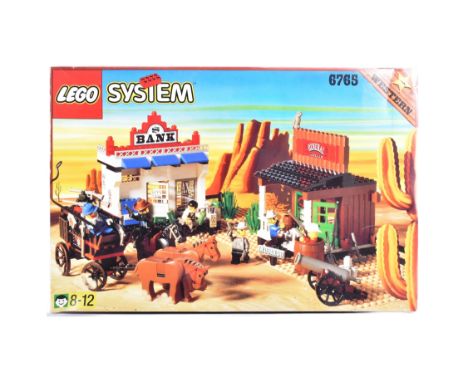 Lego System - 6765 Gold City Junction - an original vintage 1996 boxed set from the Western series. Appears 100% complete, ho