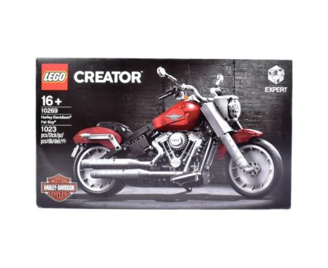 Lego Set - Creator - a factory sealed Lego Creator Harley-Davidson Fat Boy set. No: 10269. As new. Retired Product.