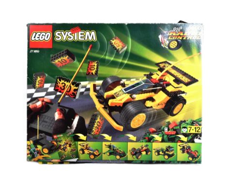 Lego System - an original vintage 1990s (1998) Lego System Set No. 5600 Radio Control Racer.   The set appearing complete wit