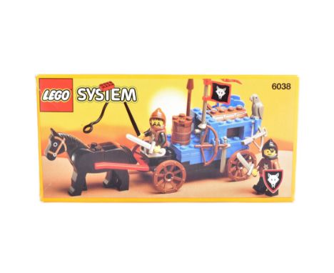 Lego System - 6038 Wolfpack Renegades - an original vintage 1992 boxed set from the Knights series. Appears 100% complete, ho