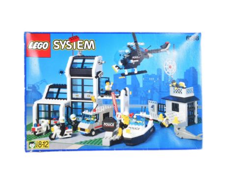 Lego System - a vintage Lego system set No. 6598 Metro PD Station.   The vendor assures us the set is complete with minifigur