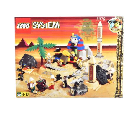 Lego System - 5978 Sphinx Secret Surprise - an original vintage 1998 boxed set from the Adventurers series. Appears 100% comp