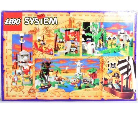 Lego System - an original vintage Lego System set No. 6278 Enchanted Island. The set appears complete with minifigures, instr