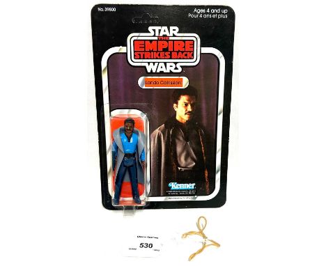 Kenner Canadian Star Wars vintage The Empire Strikes Back Lando Calrissian 3 3/4" figure, Mint, within Excellent bubble, upon