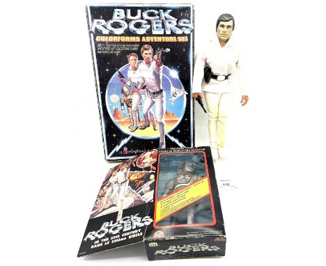 Mego vintage Buck Rogers Twiki 12" scale figure, Mint complete, within Good opened box, includes insert, Buck Rogers 12" figu
