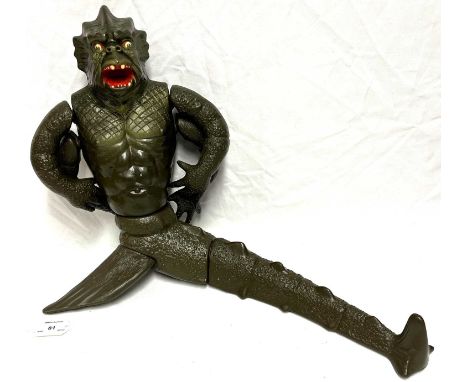Mattel vintage Clash of the Titans Kraken figure, Excellent (missing one flipper).
