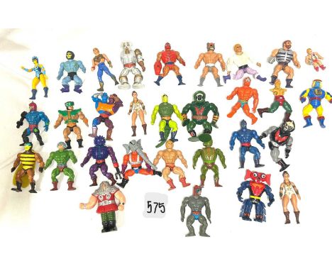 Quantity of Mattel vintage Masters of the Universe figures, vehicles and creatures including Dragon Walker, Snout Spout, Teel