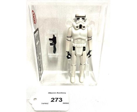 Kenner Star Wars vintage Stormtrooper (No COO), UKG 80% Figure 80% Paint 85%. Kenner Star Wars vintage Imperial Stormtrooper 