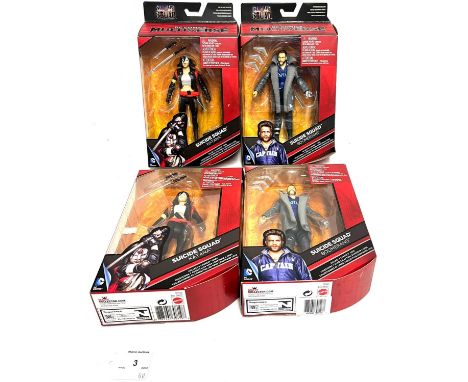 Mattel DC Multiverse Suicide Squad, Wonder Woman &amp; Batman vs Superman 6" figures x 11 including Batman, Katana x 3, Boome