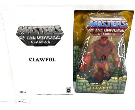 Mattel Masters of the Universe Classics Clawful figure 1st issue, within Near Mint sealed packaging, includes white outer box