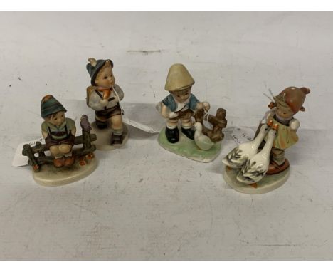 FOUR VARIOUS GOEBEL FIGURES 