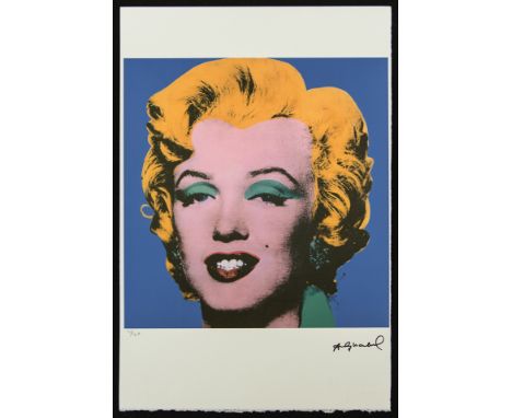 Andy Warhol (after) 'Marilyn Monroe' offset lithograph in colors on Arches paper, Georges Israel Editeur, sheet size 38,5 x 5