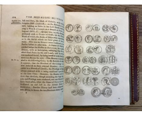 ° ° Cooke, William. The Medallic History of Imperial Rome From the first Triumvirate, under Pompey, Crassus, and Caesar, To t