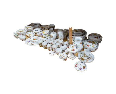 A Royal Worcester Evesham dinner service. Condition - varies