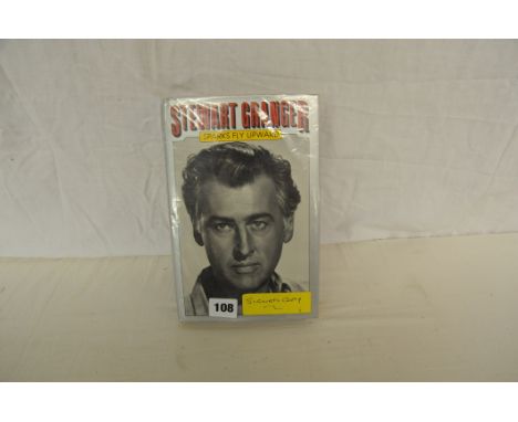 Signed copy of Stewart Granger's Sparks Fly Upward, First edition 1981, fine copy in dust jacket 