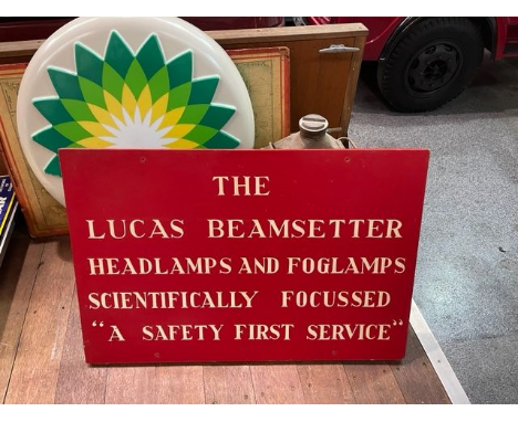 WOOD SIGN LUCAS BEAMSETTER