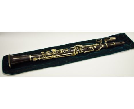 A Hawkes &amp; Son Excelsior Sonorous Class clarinet.