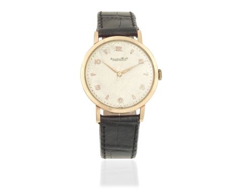 International Watch Co. An 18K rose gold manual wind wristwatchDate: Circa 1958Movement: Jewelled manual wind, No.1457899Dial